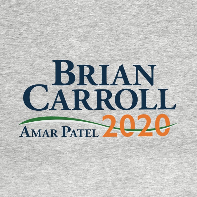 Brian Carroll Amar Patel 2020 Presidential Election Logo by ASP